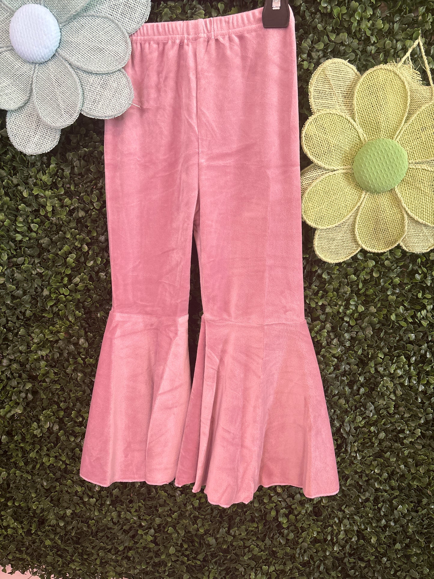 Lilac Velvet BellBottoms