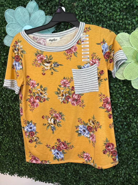 Orange Floral