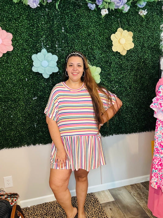 Multi color tunic