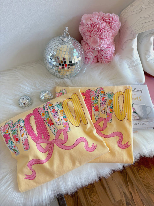 Floral Bow- Custom